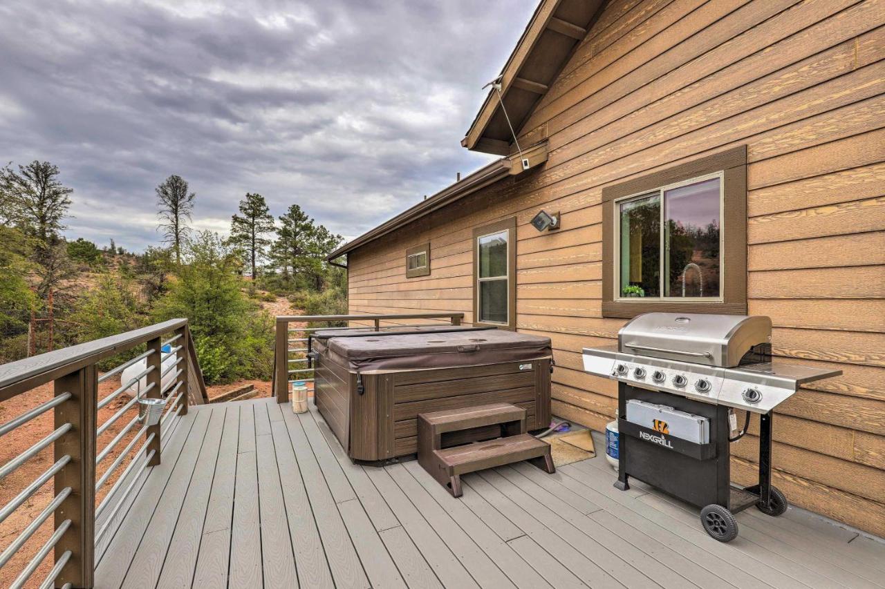 Elkwood Lodge Star Valley Cabin With Hot Tub Payson Exterior photo